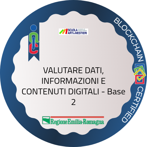 VALUTARE DATI, INFORMAZIONI E CONTENUTI DIGITALI - Base 2